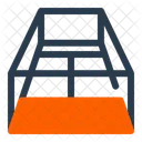 Padel Court Padel Net Icon