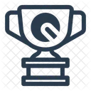 Padel Trophy Padel Win Icon