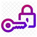 Padlock Unlock Key Icon