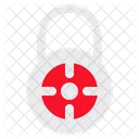 Padlock Target Lock Icon