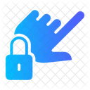 Padlock Lock Hand Icon