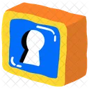 Key Combination Lock Icon