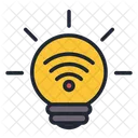 Padlock Wireless Bulb Bulb Icon
