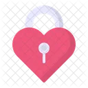 Padlock Lock Heart Icon
