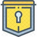 Padlock Shield Secure Icon