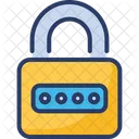 자물쇠 보호 체인 링크 아이콘
