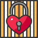 Cage Heart Love Icon