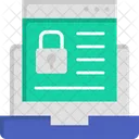 Padlock Laptop Lock Browser Lock Icon