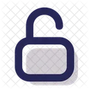 Unlock Padlock Secure Icon