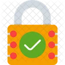 Padlock Check Unlock Icon