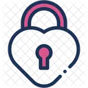 Padlock Love And Romance Tools And Utensils Icon