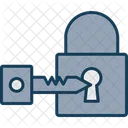 Lock Security Secure Password Locker Protection Key Padlock Shield Safe 아이콘