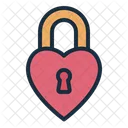 Padlock Security Love Icon