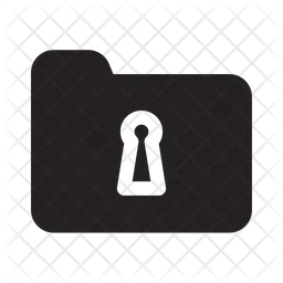 Padlock folder  Icon