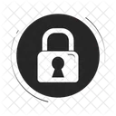 Padlock Circle Security Icon