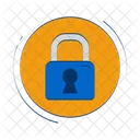 Padlock Circle Security Icon