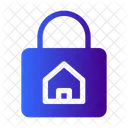 Padlock House Lock Icon