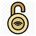 Hingesdoor Coloroutlined Padlock Icon