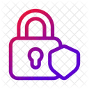 Padlock Shield Locker Icon