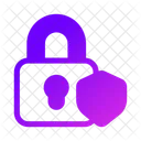 Padlock Shield Locker Icon