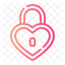 Padlock Valentine Romance Icon