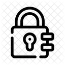 Padlock Number Code Icon