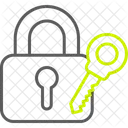 Padlock key  Icon