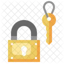 Padlock Key  Icon