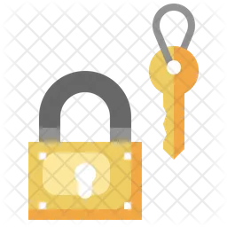 Padlock Key  Icon