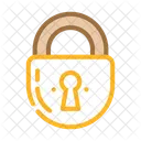 Padlock Keyhole  Icon