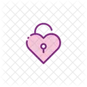 Padlock Love  Icon