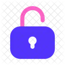 Padlock Unlocked Privacy Security Icône
