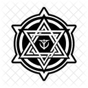 Padrao Geometrico Estrela Maconico Ícone