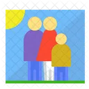Padre Hijo Nino Icono