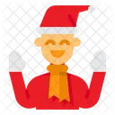 Padre Navidad Navidad Icono