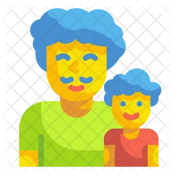 Padre e hijo  Icon