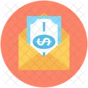 Pagamento Envelope Nota Icon