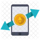 Ethereum Transferencia Dinheiro Icon