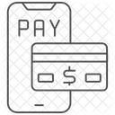 App De Pagamento Thinline Icon Ícone