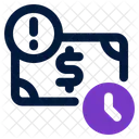 Pagamento Atrasado Vencido Atraso Icon