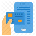 Cartao De Credito Forma De Pagamento Celular Ícone
