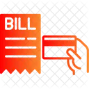 Pagamento De Contas Recebimento De Contas Recebimento De Faturas Ícone