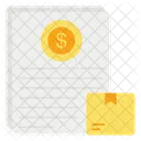 Pagamento de entrega  Ícone