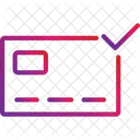 Marca de verificação de pagamento  Ícone