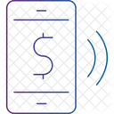 Pagamento móvel  Ícone