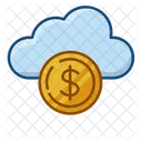 Pagamento na nuvem  Icon