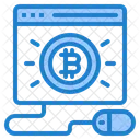 Bitcoin Moeda Dinheiro Ícone