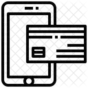 Pagamento On Line Cartao De Credito Atm Ícone