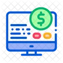 Pagamento online  Ícone