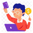 Pagamento online  Ícone